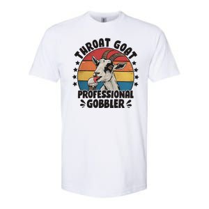 Throat Goat Professional Gobbler Funny Softstyle CVC T-Shirt