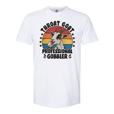 Throat Goat Professional Gobbler Funny Softstyle® CVC T-Shirt