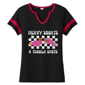 Tequila Gym Pump Cover Weight Lifting Ladies Halftime Notch Neck Tee