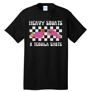 Tequila Gym Pump Cover Weight Lifting Tall T-Shirt