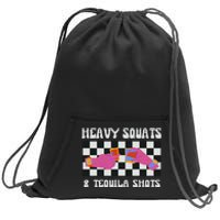 Tequila Gym Pump Cover Weight Lifting Sweatshirt Cinch Pack Bag