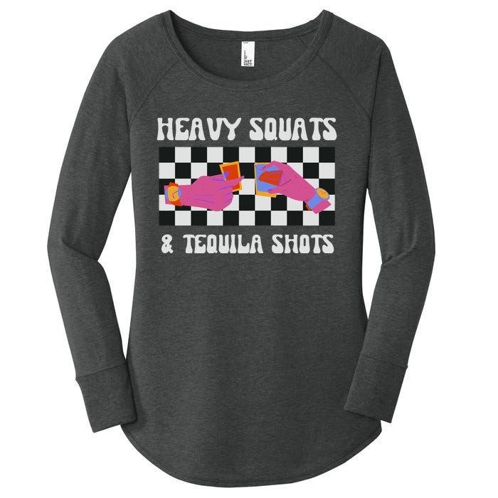 Tequila Gym Pump Cover Weight Lifting Women's Perfect Tri Tunic Long Sleeve Shirt