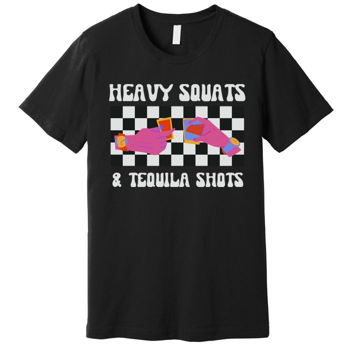 Tequila Gym Pump Cover Weight Lifting Premium T-Shirt