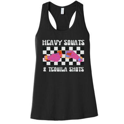 Tequila Gym Pump Cover Weight Lifting Women's Racerback Tank