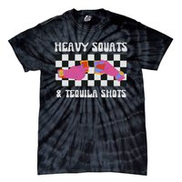 Tequila Gym Pump Cover Weight Lifting Tie-Dye T-Shirt