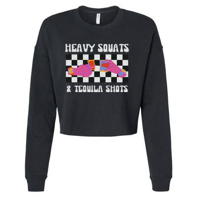 Tequila Gym Pump Cover Weight Lifting Cropped Pullover Crew