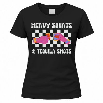 Tequila Gym Pump Cover Weight Lifting Women's T-Shirt