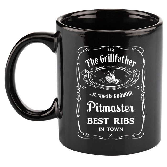 The Grillfather Pitmaster Gift 11oz C Handle Ceramic Mug