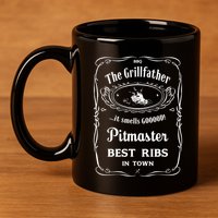 The Grillfather Pitmaster Gift 11oz C Handle Ceramic Mug
