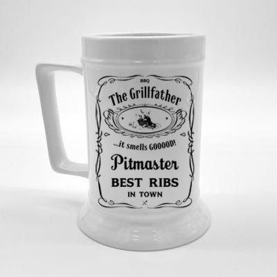 The Grillfather Pitmaster Gift Beer Stein