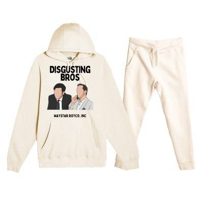 The Godfather Part 2 Disgusting Bros Waystar Royco Inc Premium Hooded Sweatsuit Set