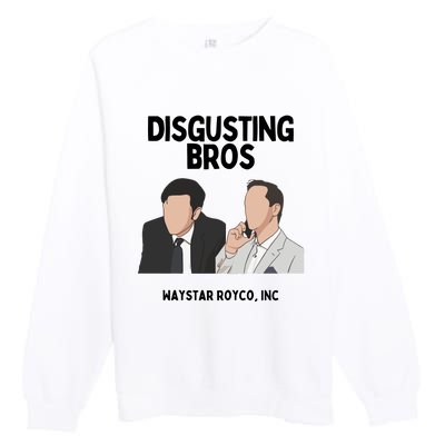 The Godfather Part 2 Disgusting Bros Waystar Royco Inc Premium Crewneck Sweatshirt