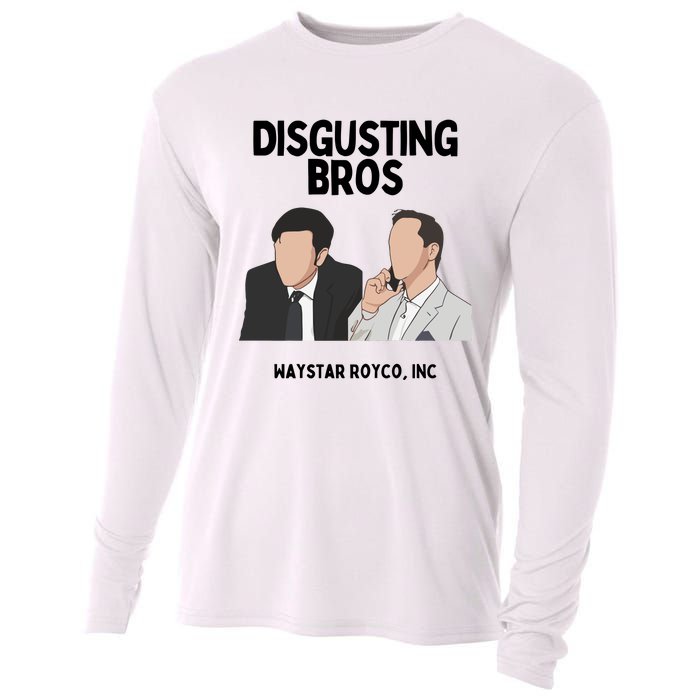 The Godfather Part 2 Disgusting Bros Waystar Royco Inc Cooling Performance Long Sleeve Crew