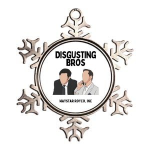 The Godfather Part 2 Disgusting Bros Waystar Royco Inc Metallic Star Ornament