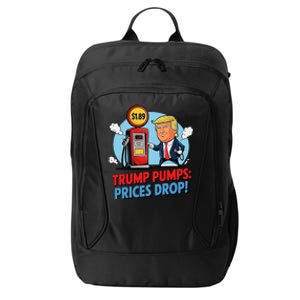 Trump Gas Prices Drop Fuel Savings President Trump Economy City Backpack