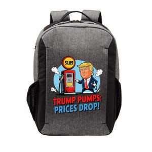 Trump Gas Prices Drop Fuel Savings President Trump Economy Vector Backpack