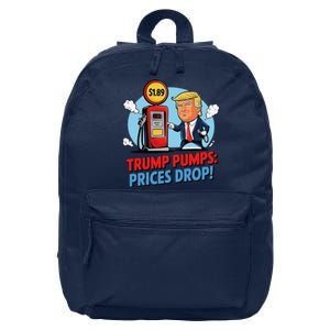 Trump Gas Prices Drop Fuel Savings President Trump Economy 16 in Basic Backpack