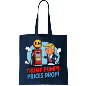 Trump Gas Prices Drop Fuel Savings President Trump Economy Tote Bag