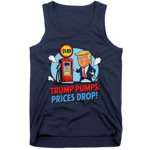 Trump Gas Prices Drop Fuel Savings President Trump Economy Tank Top