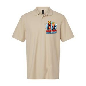 Trump Gas Prices Drop Fuel Savings President Trump Economy Softstyle Adult Sport Polo