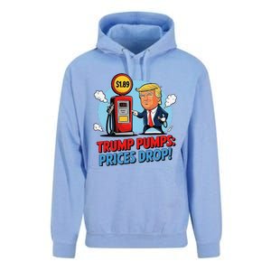 Trump Gas Prices Drop Fuel Savings President Trump Economy Unisex Surf Hoodie