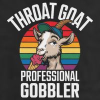 Throat Goat Professional Gobbler Funny Retro Gag Adult Humor Hat