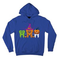 Teeth Ghost Pumpkin Witch Cute Dental Halloween Cool Gift Hoodie