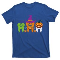 Teeth Ghost Pumpkin Witch Cute Dental Halloween Cool Gift T-Shirt