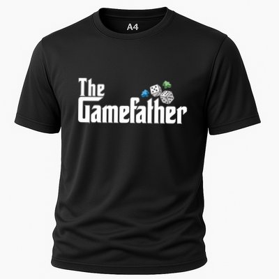 The Gamefather Playing Board Games Performance Shirt