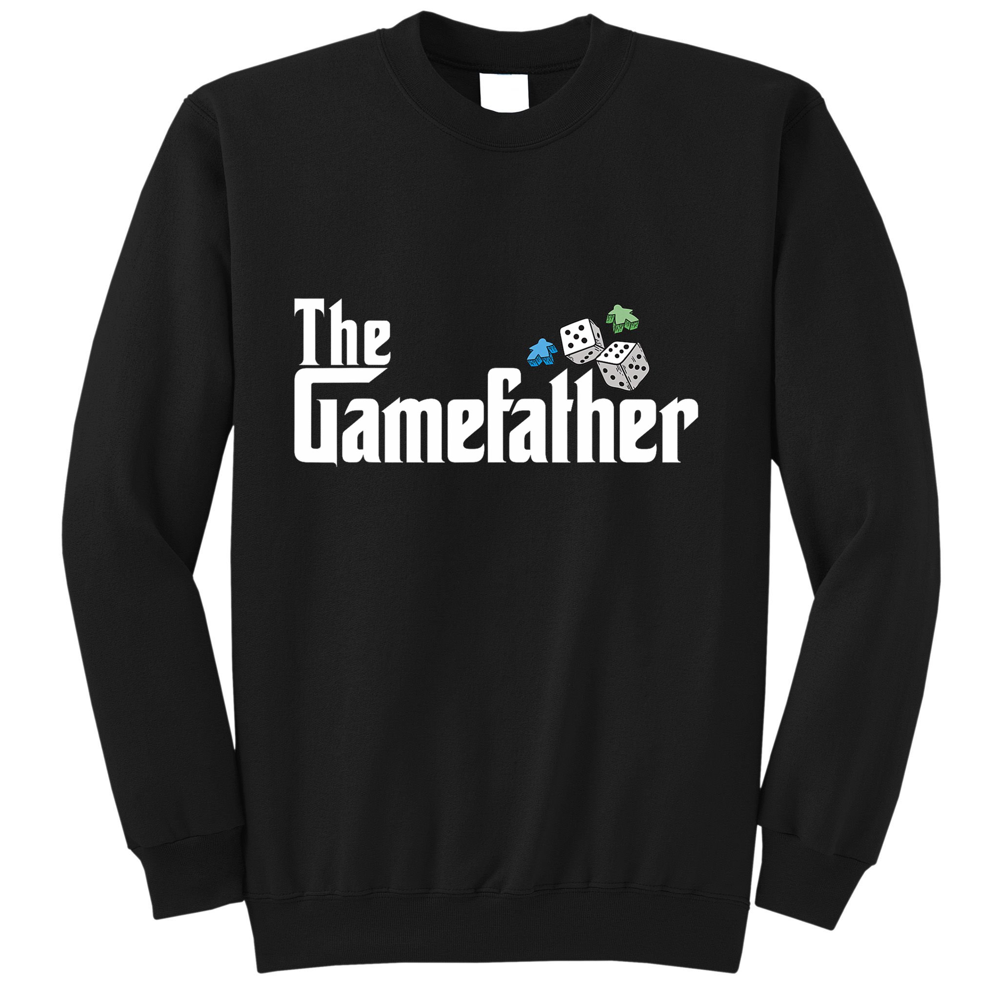The Gamefather Playing Board Games Sweatshirt