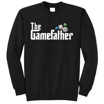 The Gamefather Playing Board Games Sweatshirt