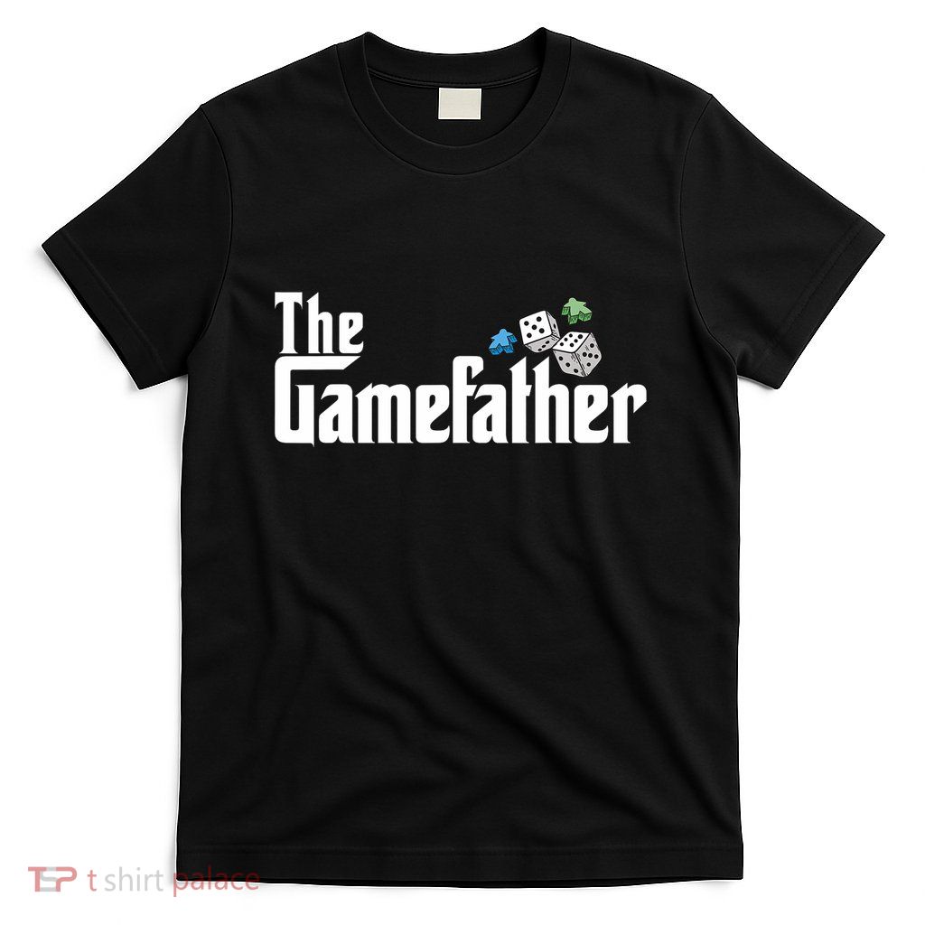 The Gamefather Playing Board Games T-Shirt
