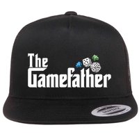 The Gamefather Playing Board Games Flatbill Hat