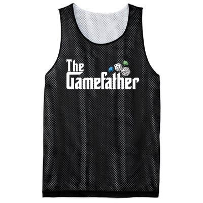 The Gamefather Playing Board Games Mesh Reversible Basketball Jersey Tank