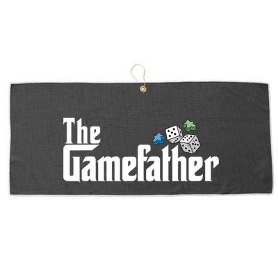The Gamefather Playing Board Games Large Microfiber Waffle Golf Towel