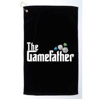 The Gamefather Playing Board Games Golf Towel