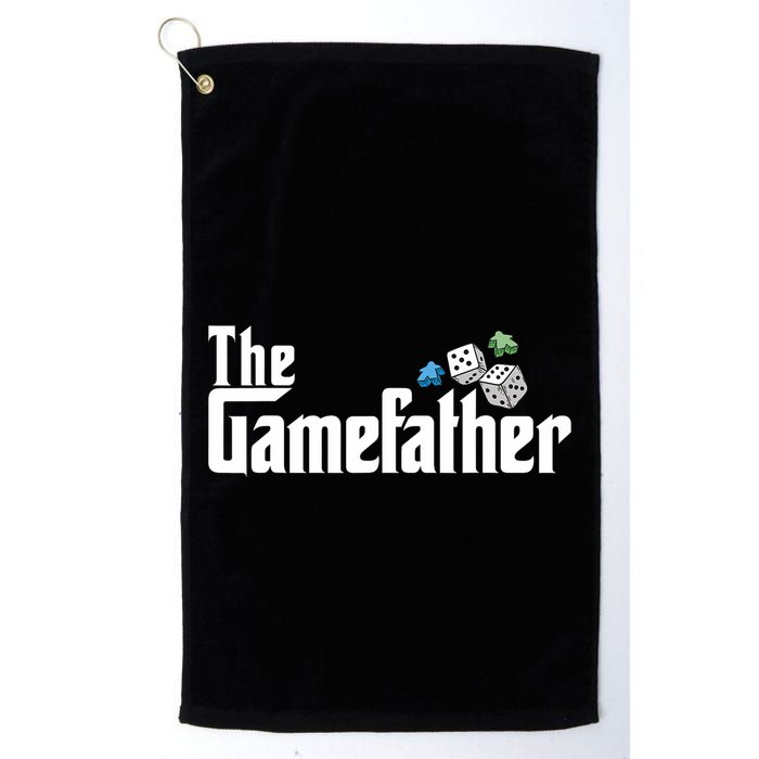 The Gamefather Playing Board Games Golf Towel