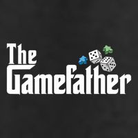 The Gamefather Playing Board Games Golf Towel