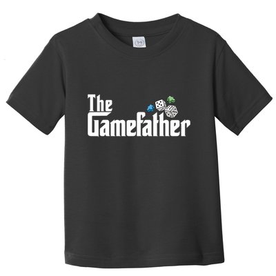 The Gamefather Playing Board Games Toddler T-Shirt
