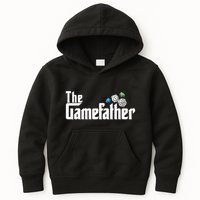 The Gamefather Playing Board Games Kids Hoodie