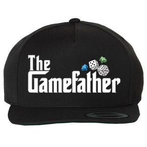 The Gamefather Playing Board Games Wool Snapback Cap