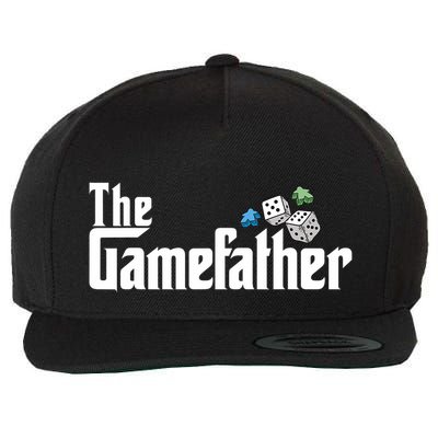 The Gamefather Playing Board Games Wool Snapback Cap
