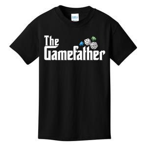 The Gamefather Playing Board Games Kids T-Shirt