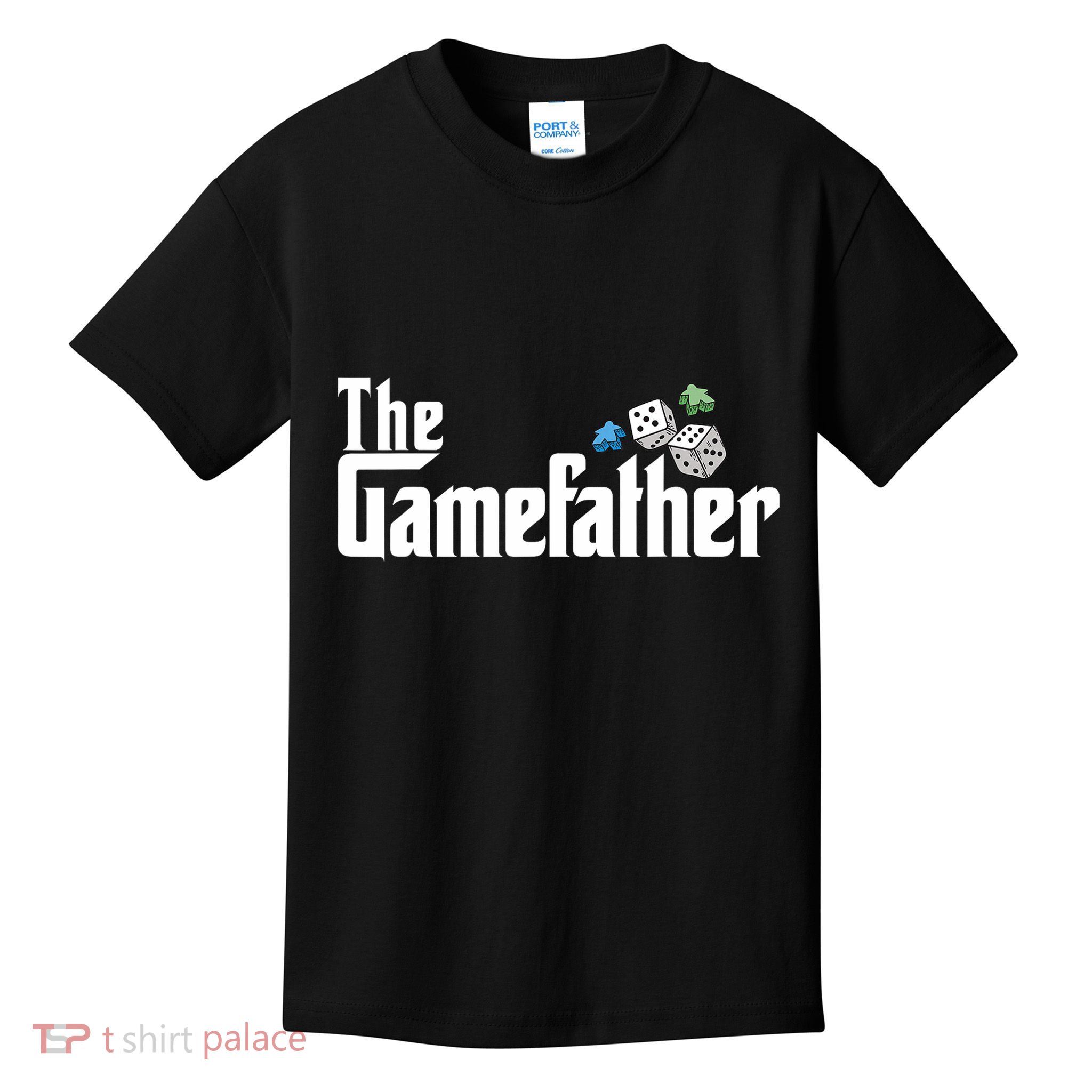 The Gamefather Playing Board Games Kids T-Shirt