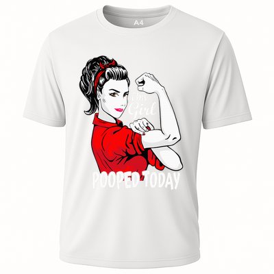 This Girl Pooped Today Humor I Pooped Today Performance Shirt