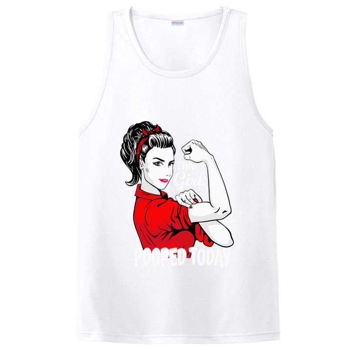 This Girl Pooped Today Humor I Pooped Today PosiCharge Competitor Tank