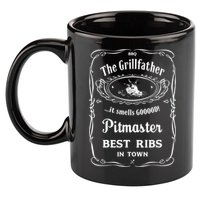 The Grillfather Pitmaster Gift 11oz C Handle Ceramic Mug