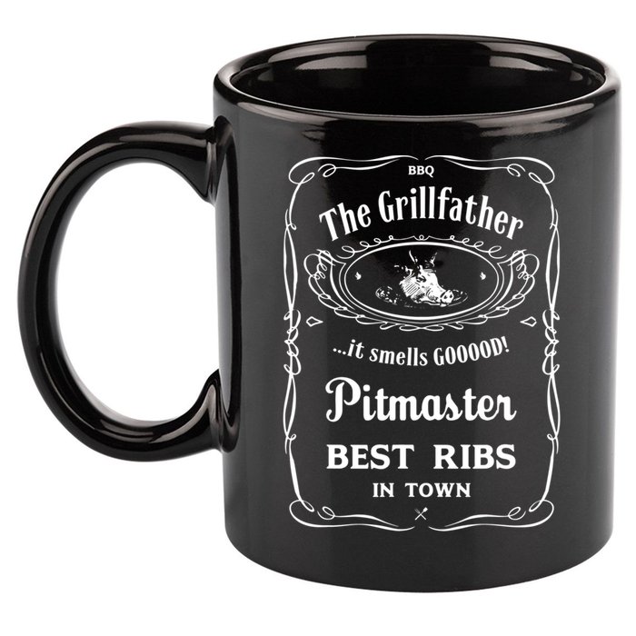 The Grillfather Pitmaster Gift 11oz C Handle Ceramic Mug