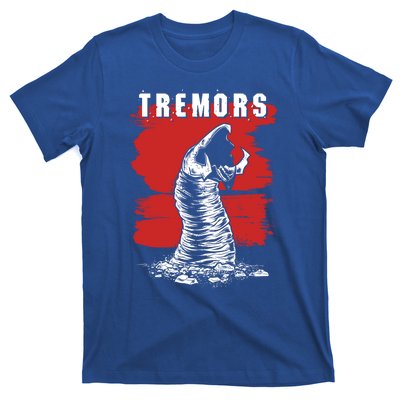 Tremors Graboid Paint Smear Portrait Logo Gift T-Shirt