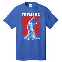 Tremors Graboid Paint Smear Portrait Logo Gift Tall T-Shirt